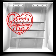 Αυτοκόλλητο βιτρίνας - Αγίος Βαλεντίνος 26